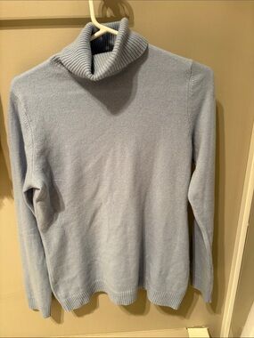 Cashmere Light Blue Sweater